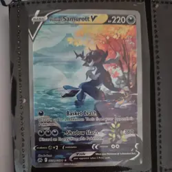Pokemon TCG Hisuian Samurott V GG51/GG70 Galarian Gallery Crown Zenith NM Raw - Image 1