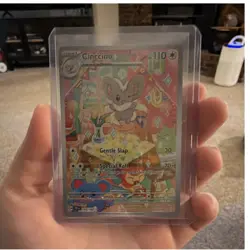 Pokemon TCG Cinccino 183/162 SV05 Temporal Forces Illustration Rare Holo 110 HP - Image 1