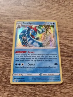 Pokemon Feraligatr 057/264 Fusion Strike Holo Rare - Image 1