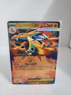 Mega Charizard Y ex 030 Holo Promo ME: Mega Evolution Promo Pokemon Near Mint - Image 1