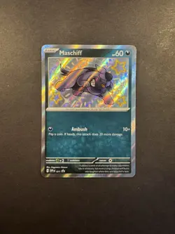 Maschiff - Black Star Promo SV071 - Baby Shiny - Paldean Fates - Pokemon TCG #71 - Image 1
