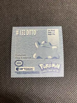 Pokemon Artbox Sticker - Ditto - #132 - Series 1 - Image 2