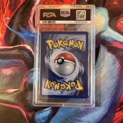 Pokemon Lt. Surges Electabuzz Holo Gym Heroes 2000 #6 PSA 6 - Image 2