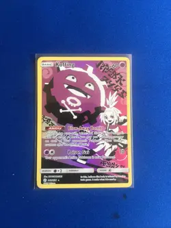 Pokemon TCG Koffing Holo Secret Rare Cosmic Eclipse 243/236 - Image 1