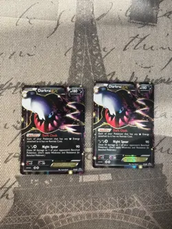 Pokemon TCG Darkrai EX BW46 Full Art Black Star Promo Ultra Rare 2012 LP - Image 1