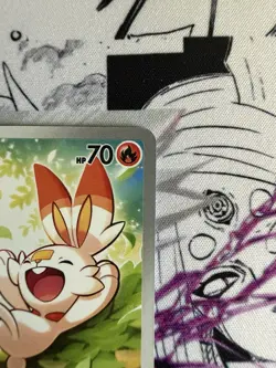 Scorbunny 225/217 ASC Rare Holo Yuu Nishida 2026 English Pokemon TCG - Image 4