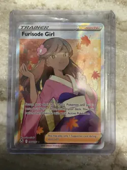 Furisode Girl 190/195 NM Silver Tempest Ultra Rare Pokemon - Image 1