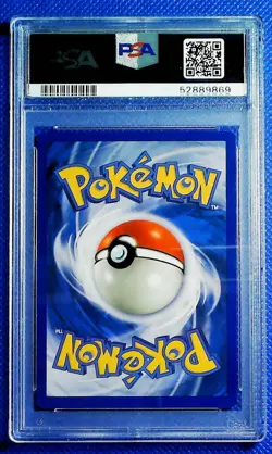 Pokemon TCG Ninetales Holo Unlimited Rare Base Set PSA 9 - Image 2