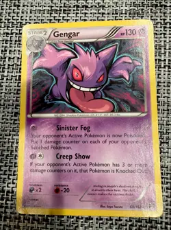 Pokemon TCG Gengar Pokemon Promos 60/162 Holo Promo Promo - Image 1