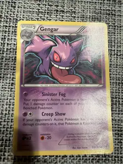 Pokemon TCG Gengar Pokemon Promos 60/162 Holo Promo Promo - Image 4