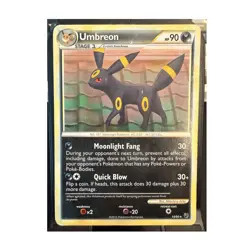 Pokemon Umbreon 010/090 Deck Exclusives Regular Rare 90 D Stage 1 EN - Image 1