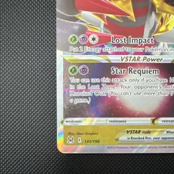 The Pokemon Company Giratina VSTAR 131/196 Holo Ultra Rare 280 HP #2 - Image 3
