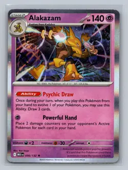 Alakazam 056/132 Rare Mega Evolution Pokemon Holo NM - Image 1