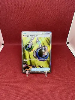 Pokemon TCG Energy Retrieval Full Art Chaos Rising 108/086 NM - Image 1