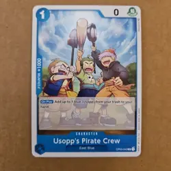 One Piece Usopp's Pirate Crew (OP03-042/294) OP03 Pillars of Strength NM TCG CCG - Image 1