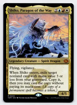 Shiko, Paragon of the Way [0223] TDM Mythic Non-Foil [MTG Card English] - Image 1