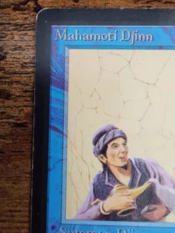 MTG Mahamoti Djinn ⭐BETA MP+/LP-⭐ ⭐10 REAL HQ PICS! ⭐Rare Vintage 1993 Magic - Image 3