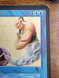 MTG Mahamoti Djinn ⭐BETA MP+/LP-⭐ ⭐10 REAL HQ PICS! ⭐Rare Vintage 1993 Magic - Image 4