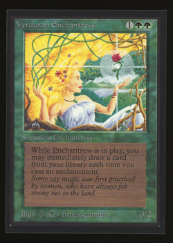 Verduran Enchantress - MTG International Collectors' Edition (CE/IE) - RareCo - Image 1