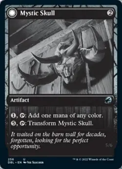 Mystic Skull / Mystic Monstrosity - Near Mint MTG Innistrad: Double Feature - Image 1