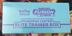 Pokemon TCG Sword & Shield-Fusion Strike Pokemon Center Elite Trainer Box - Image 3