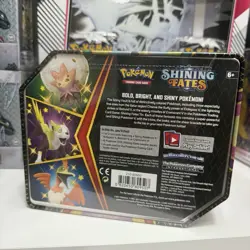 Pokemon TCG: Shining Fates Tin Eldegoss V Factory Sealed Brand New Booster Packs - Image 3