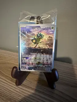 Pokemon Teal Mask Ogerpon 123 Sv: Scarlet & Violet Promo Cards Holo - Image 1