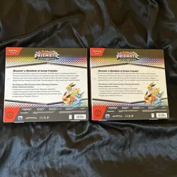 Pokemon Prismatic Evolutions Poster Collection - Lot of 2 - SEALED BRAND NEW - Image 2
