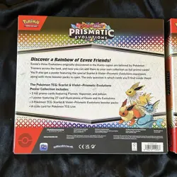 Pokemon Prismatic Evolutions Poster Collection - Lot of 2 - SEALED BRAND NEW - Image 3