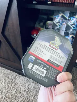 🔥 Tyranitar Triple Whammy Collectors Tin - Pokemon TCG - Factory Sealed - Image 4
