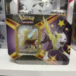 Pokemon TCG: Shining Fates Tin Boltund V Factory Sealed Brand New Booster Packs - Image 1
