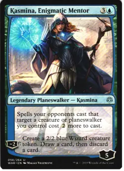 KASMINA, ENIGMATIC MENTOR 56 UNCOMMON WAR OF THE SPARK MAGIC: THE GATHERING LP - Image 1