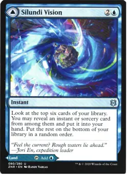 SILUNDI VISION 80 UNCOMMON ZENDIKAR RISING MAGIC: THE GATHERING LP - Image 1