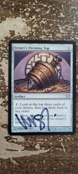 1x (Artist Signed) Sensei's Divining Top- M/NM cond. - Image 1