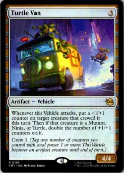 Teenage Mutant Ninja Turtles #181 Turtle Van - Image 1