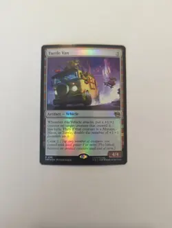Turtle Van *FOIL* Teenage Mutant Ninja Turtles NM MTG - Image 1