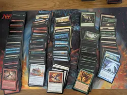MTG Black Bordered Vintage Job Lot. Magic The Gathering ~2500 Com and Uncommon - Image 2