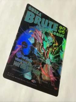Obeka, Brute Chronologist Secret Lair Drop Rainbow Foil MTG - Image 2