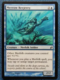 MTG 1x Merrow Reejerey NM Lorwyn Magic - Image 1