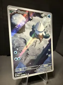 Pokemon Snover Illustration Rare 140/132 Me01: Mega Evolution Holo 90 HP - Image 2
