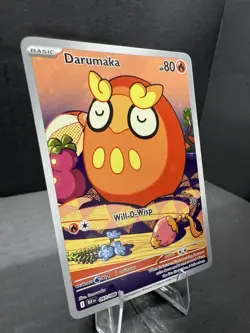 Darumaka 🔥 097/086 Sv: Black Bolt Holo Illustration Rare Pokemon Near Mint - Image 2