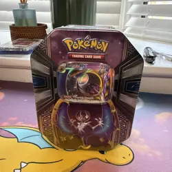 POKEMON 2017 Legends of Alola Lunala GX - Factory Sealed Collector Tin XY Packs - Image 1