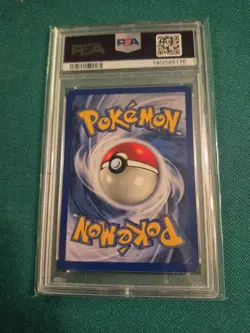 Pokemon Scyther 10/64 Jungle 1st Edition Holo Rare PSA 7 1999 - Image 2