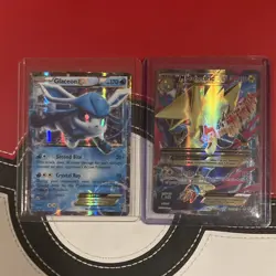 Pokemon TCG BREAKthrough Lot 2 Glaceon EX 20/162 + M Manectric EX Holo EN - Image 1
