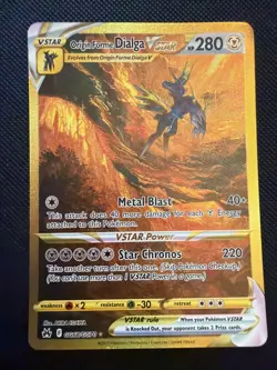 Origin Forme Dialga VSTAR GG68/GG70 Crown Zenith Galarian Gallery English - Image 1