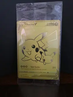 Sealed Pokemon Pikachu V SWSH145 Sword & Shield Promo Full Art Holo - Image 3