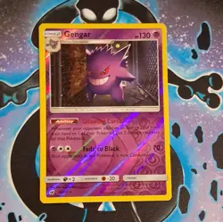 The Pokemon Company Gengar Reverse Holo Sm-Crimson Invasion 38/111 130 HP - Image 1