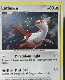 Pokemon Latias Holo 3/17 Pop Series 7 MP-HP - Image 2
