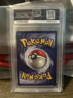 1999 POKEMON GAME MOVIE MOVIE PROMO #5 DRAGONITE PSA 9 - Image 2