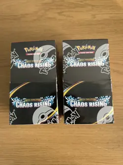 2x Pokemon TCG - Chaos Rising Half Booster Box - Sealed - Image 1